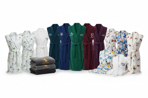 Baskılı Bornoz - Çeşit Görseli