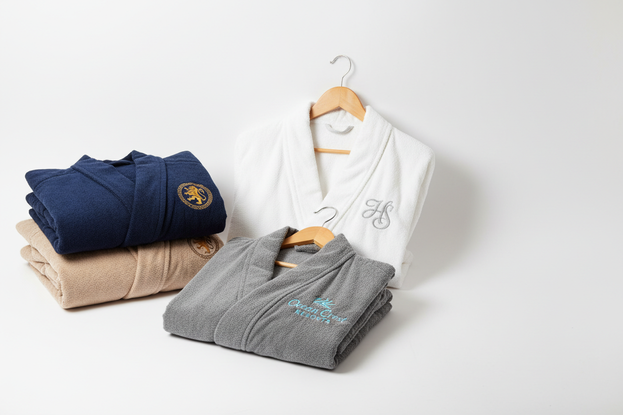 Baskılı Bornoz - Ürün Görseli