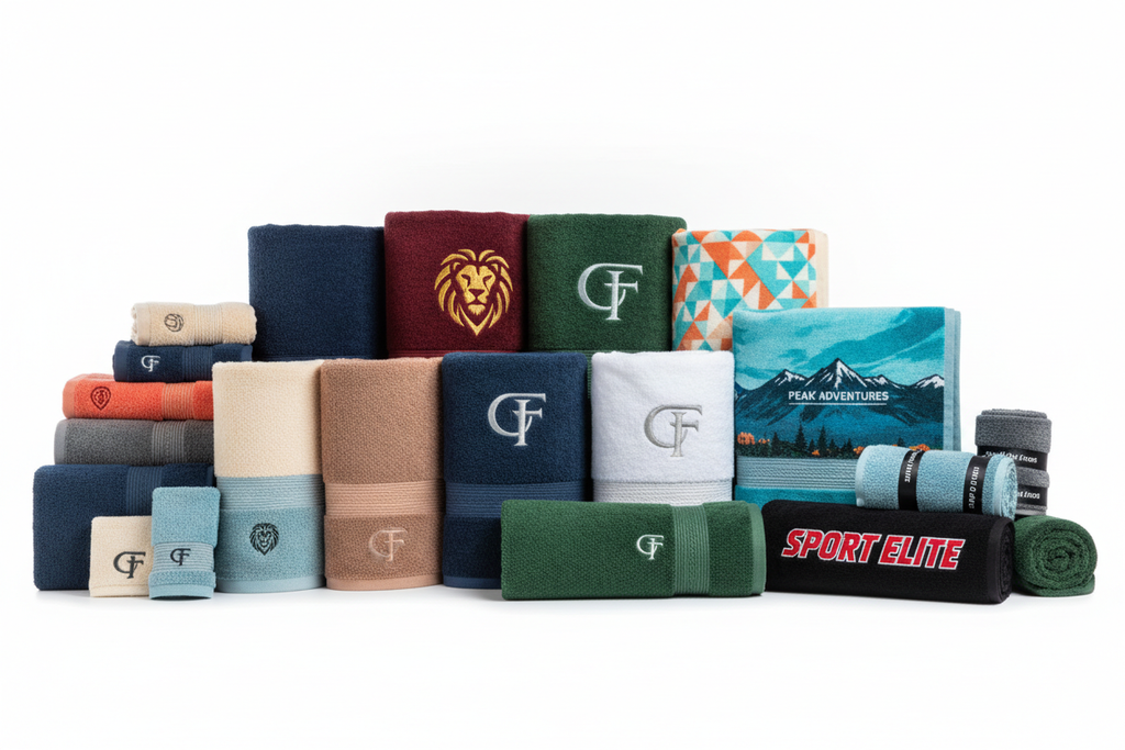 Baskılı Havlu İmalatı - Bitmiş Ürünler