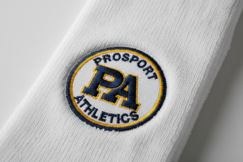 Baskılı Havlu Çorap - Logo Detayı