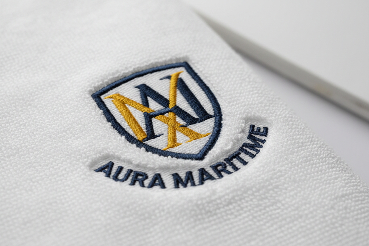 Baskılı Havlu Yaptırma - Logo Detay