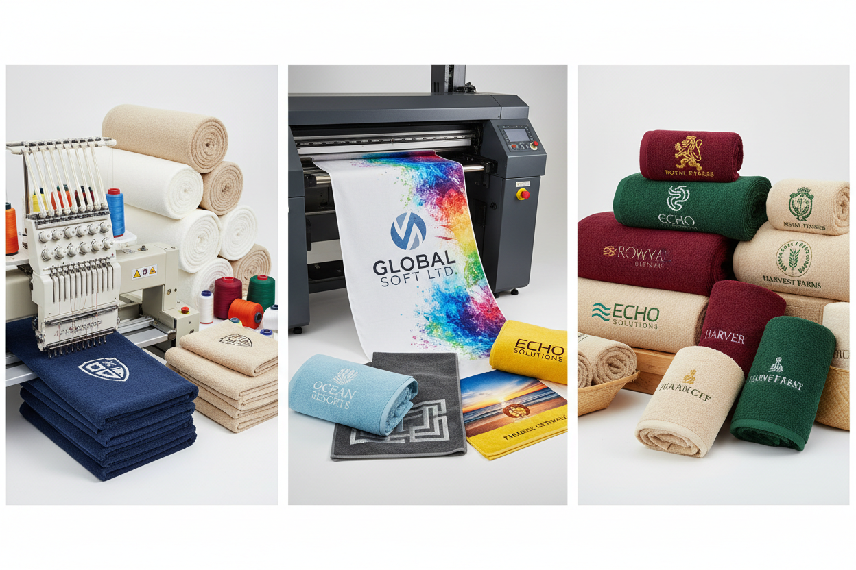 Baskılı Havlu Yaptırma - Ürün Görseli 1