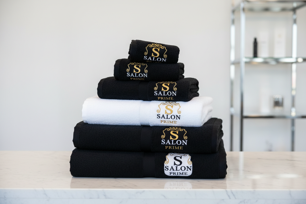 Baskılı Kuaför Havlusu Seti