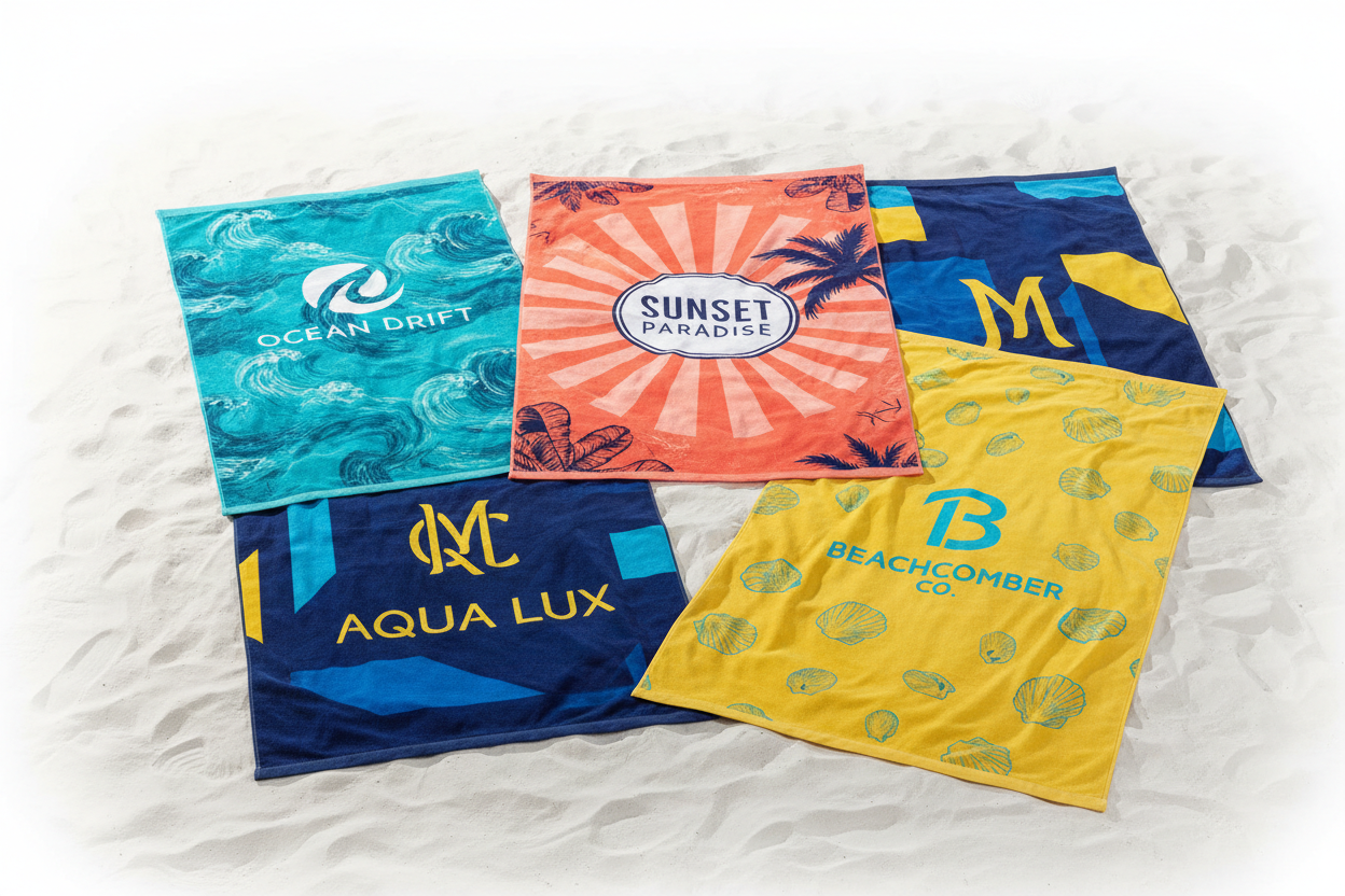 Baskılı Plaj Havlusu - Ürün Görseli