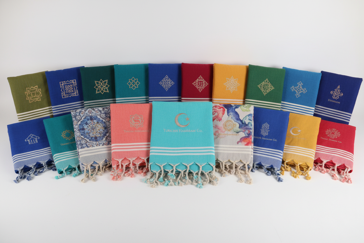 Baskılı peştemal havlusu çeşitleri - geleneksel Türk peştemali