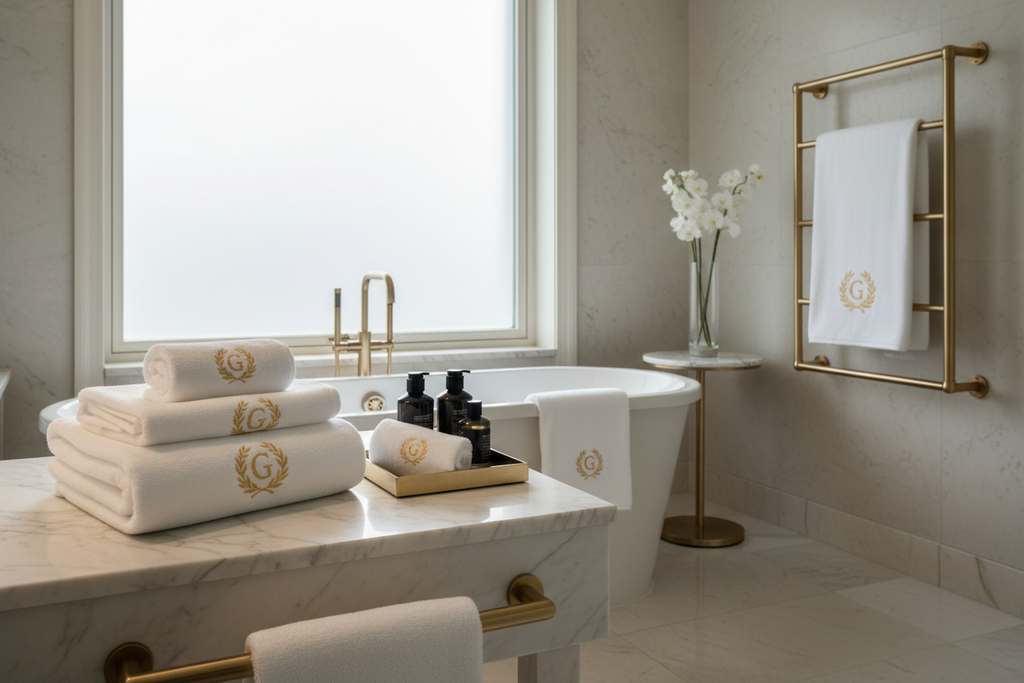 Logolu Havlu - Kullanım Görseli