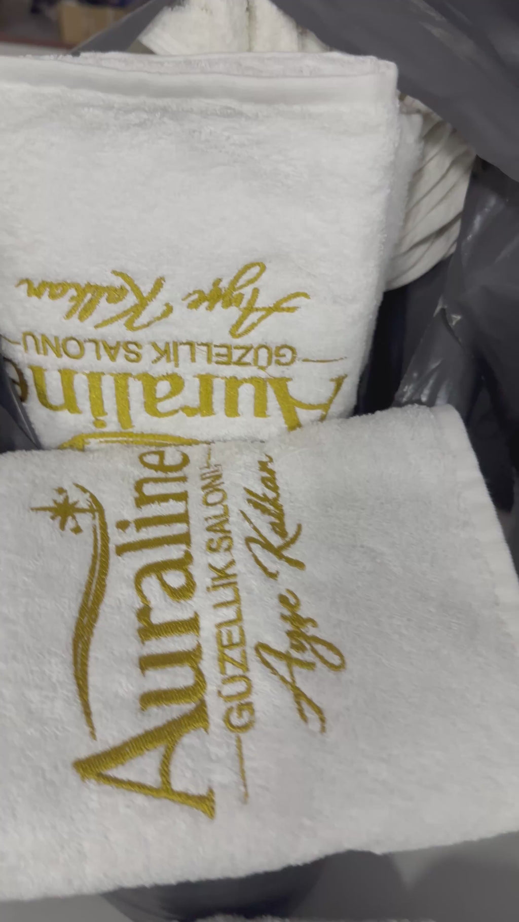 Havlu Setinde Kampanya - Logo Nakışlı 30 Parça Set