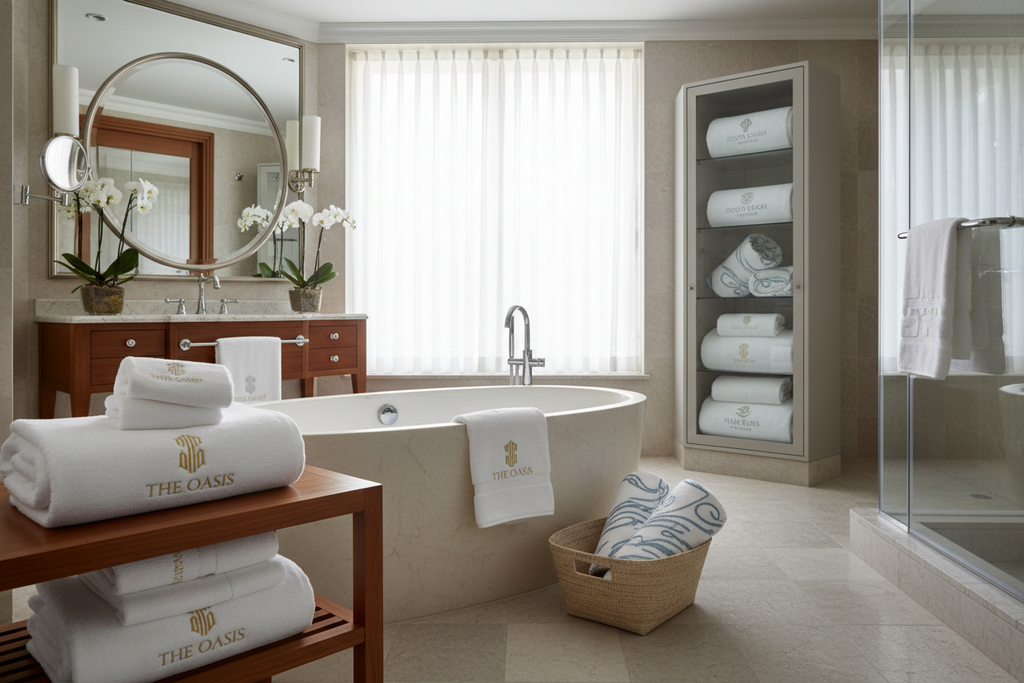 Özel Baskılı Havlu - Kullanım Görseli