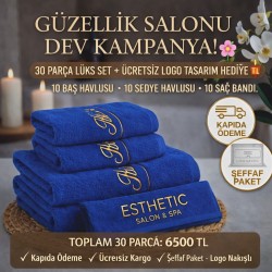 Logolu Havlu Setleri | %100 Pamuk | Aynı Gün Üretim