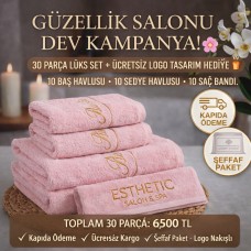 Logolu Havlu Setleri | %100 Pamuk | Aynı Gün Üretim