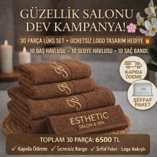 Logolu Havlu Setleri | %100 Pamuk | Aynı Gün Üretim