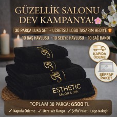 Logolu Havlu Setleri | %100 Pamuk | Aynı Gün Üretim