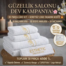 Logolu Havlu Setleri | %100 Pamuk | Aynı Gün Üretim