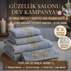 Logolu Havlu Setleri | %100 Pamuk | Aynı Gün Üretim