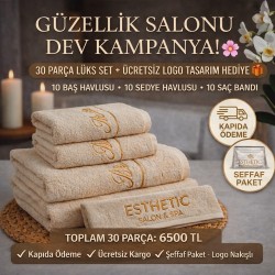 Logolu Havlu Setleri | %100 Pamuk | Aynı Gün Üretim